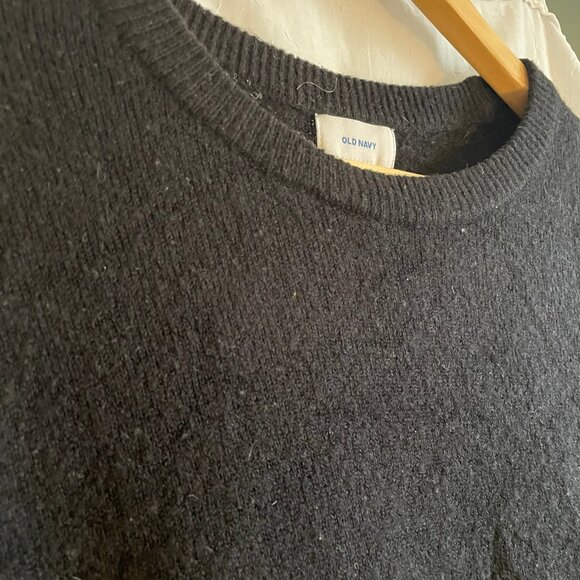 Black Crew Neck Sweater - Picture 2 of 4